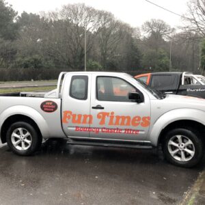 Bouncy Castle Van Wrap Southampton