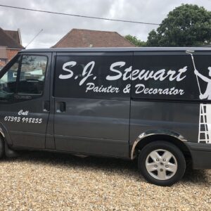 Decorator Van Printing Vinyl Southampton