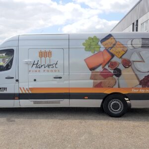 Harvest Fine Foods Van Wraps